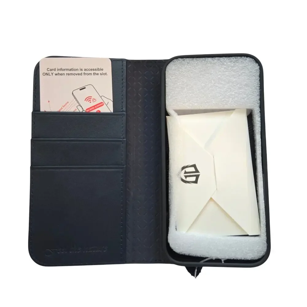 SHIELDON Case Wallet for iPhone 17 Pro 6.3-inch, Leather, RFID Block (G2-1061)